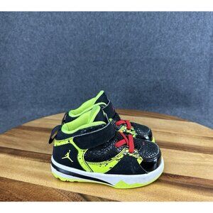 Jordan Phase 23 2 (GS) Black Volt Fire Red Kids Sneakers Size-6C (602675-042).